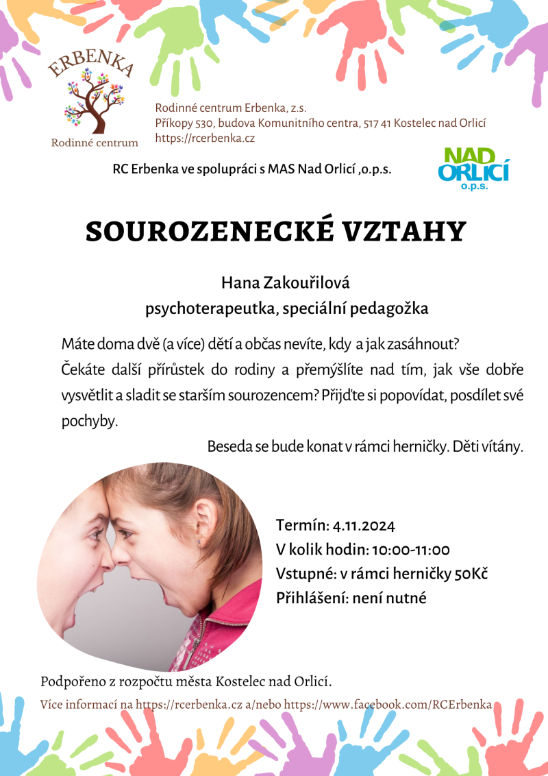 Sourozenecké vztahy - plakát